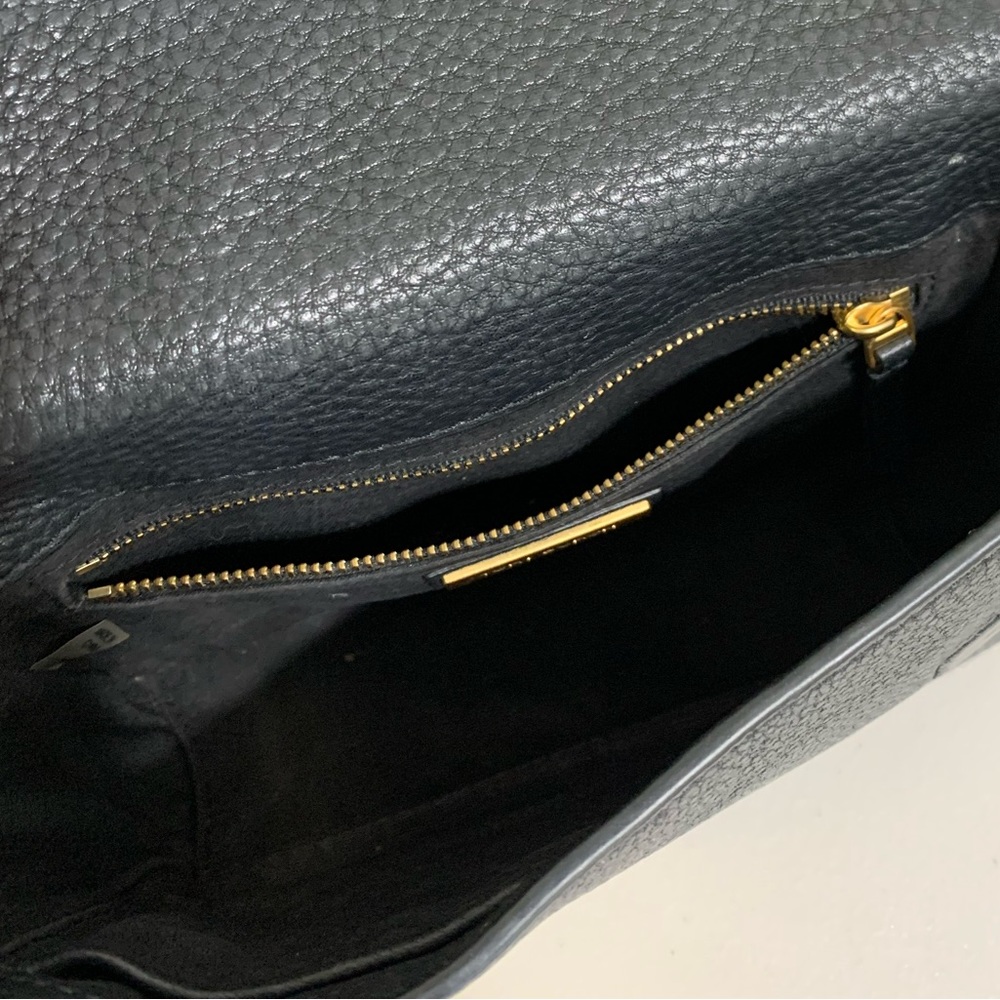 💕👜 TORY BURCH Chelsea Black Crossbody Bag - Picture 10 of 13